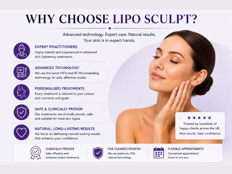 why choose lipo sculpt for complete skin tightening treatment Henley In Arden